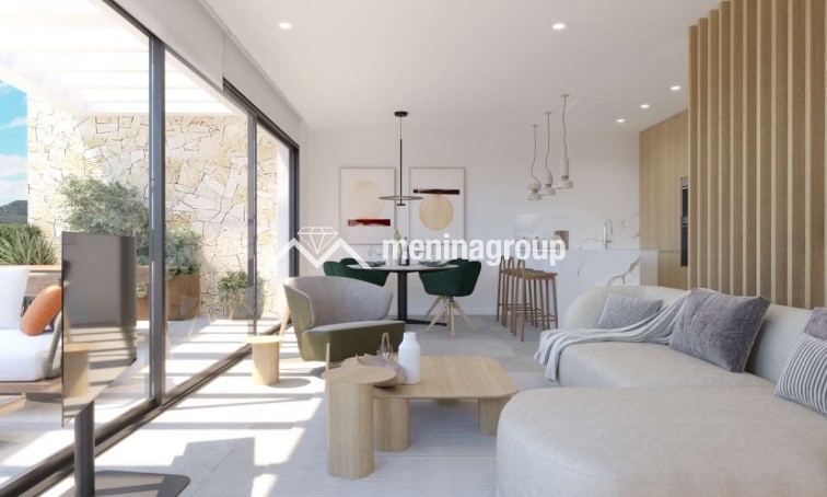 Nueva construcción  · Villa Pareada · Monforte del Cid · Font del Llop