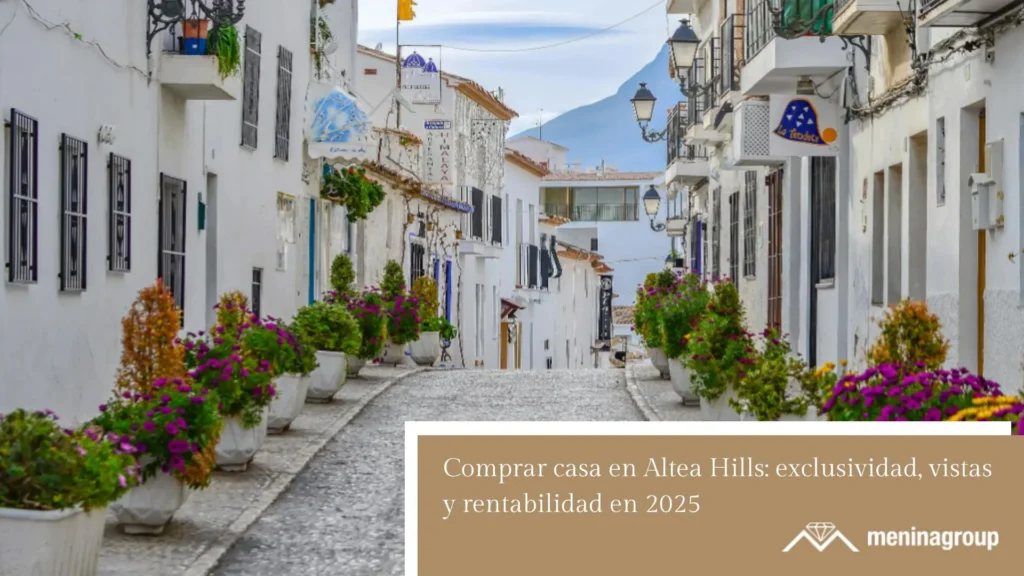 Modern villa in Altea Hills with infinity pool and views of the Mediterranean