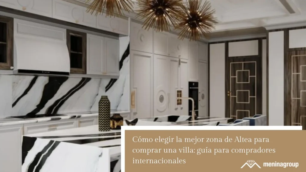 Zonas destacadas de Altea para comprar una villa con vistas al mar